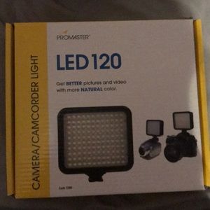BRAND NEW Promaster LED 120 Camera/Camcorder Light